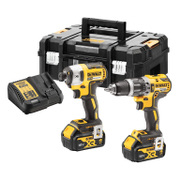 Комплект акумулаторни инструменти DeWALT  с 2 батерии и зарядно, DCD791, DCF887N, 18 V, 4 Ah, DCK266M2T - product - 004 DWT2231