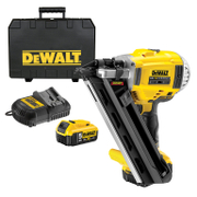 Такер DeWALT акумулаторен за гвоздеи  с 2 батерии и зарядно, 18 V, 5 Ah, тип SN21, тип SN34, 50-90 мм, DCN692P2 - product - 004 DWT2270