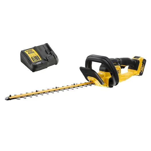 Храсторез DeWALT акумулаторен  с 1 батерия и зарядно, 18 V, 5 Ah, 550 мм, DCMHT563