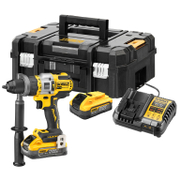 Акумулаторна ударна бормашина DeWALT  с 2 батерии и зарядно, 18 V, 5 Ah, 112 Nm, 0-450/0-1300/0-2000 об./мин, 1.5-13 мм, DCD999H2T - product - 004 DWT2538