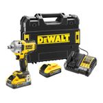 Акумулаторен гайковерт DeWALT с безчетков двигател  с 2 батерии и зарядно, 18 V, 5 Ah, 812 Nm, квадрат, 1/2", DCF891H2T