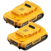 Акумулаторна батерия DeWALT Li-Ion за електроинструменти  18 V, 2 Ah, 2 бр., DCB183D2 - product - 004 DWT2554