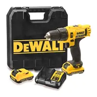 Акумулаторен винтоверт DeWALT с безчетков двигател  с 2 батерии и зарядно, 12 V, 2 Ah, 30 Nm, 1-10 мм, DCD716D2