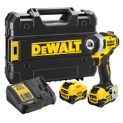 Акумулаторен гайковерт DeWALT с безчетков двигател  с 2 батерии и зарядно, 12 V, 5 Ah, 339 Nm, квадрат, 3/8, DCF903P2 - product - 004 DWT2578