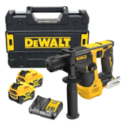 Перфоратор DeWALT акумулаторен  с 2 батерии и зарядно, SDS-plus, 12 V, 5 Ah, 1.1 J, 0-4280 уд./мин, DCH072P2 - product - 004 DWT2579