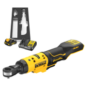 Тресчотка DeWALT акумулаторна  с 1 батерия и зарядно, 12 V, 3 Ah, 54 Nm, квадрат, 1/4, DCF504L1G - product - 004 DWT2587