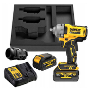 Акумулаторен гайковерт DeWALT с безчетков двигател  с 2 батерии и зарядно, 18 V, 5 Ah, 812 Nm, квадрат, 1/2, DCF891P2G - product - 004 DWT2629