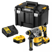 Перфоратор DeWALT акумулаторен  с 2 батерии и зарядно, SDS-plus, 18 V, 5 Ah, 2.1 J, 0-4480 уд./мин, DCH283P2 - product - 004 DWT2651