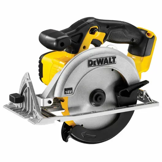 Акумулаторен ръчен циркуляр DeWALT  без батерия и зарядно, 18 V, ф 165 мм, 5150 об./мин, DCS391N