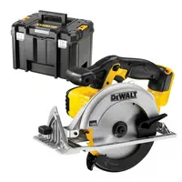 Акумулаторен ръчен циркуляр DeWALT  без батерия и зарядно, 18 V, ф 165 мм, 5150 об./мин, DCS391NT