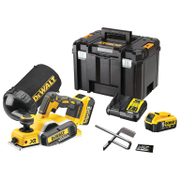 Ренде DeWALT акумулаторно  с 2 батерии и зарядно, 18 V, 5 Ah, 82 мм, 0-2 мм, DCP580P2 - product - 004 DWT2700