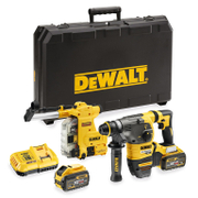 Перфоратор DeWALT акумулаторен  с 2 батерии и зарядно, SDS-plus, 54/18 V, 3/9 Ah, 3.5 J, 0-4480 уд./мин, DCH335X2 - product - 004 DWT2716