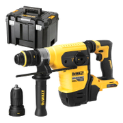 Перфоратор DeWALT акумулаторен  без батерия и зарядно, SDS-plus, 54/18 V, 4.5 J, 0-4200 уд./мин, DCH417NT - product - 004 DWT2717
