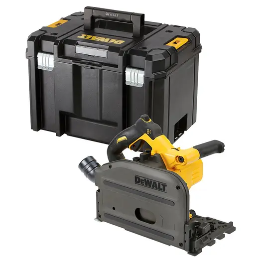 Ръчен потапящ се циркуляр DeWALT акумулаторен  без батерия и зарядно, 54 V, ф 165 мм, 2500-4200 об./мин, DCS520NT