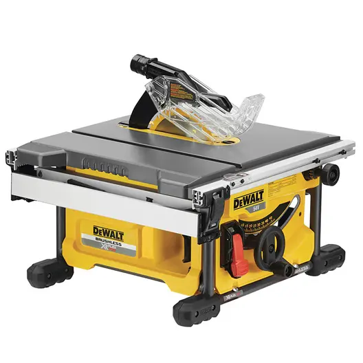 Акумулаторен настолен циркуляр DeWALT  без батерия и зарядно, 54 V, ф 210 мм, 5800 об./мин, DCS7485N