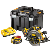 Акумулаторен ръчен циркуляр DeWALT  с 2 батерии и зарядно, 54/18 V, 3/9 Ah, ф 190 мм, 5800 об./мин, DCS578X2 - product - 004 DWT2741