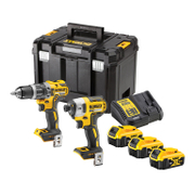 Комплект акумулаторни инструменти DeWALT  с 3 батерии и зарядно, DCD796, DCF887, 18 V, 5 Ah, DCK266P3T - product - 004 DWT2775