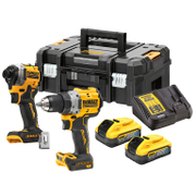 Комплект акумулаторни инструменти DeWALT  с 2 батерии и зарядно, DCD800, DCF850, 18 V, 5 Ah, DCK2051H2T - product - 004 DWT2786