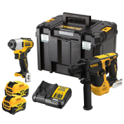 Комплект акумулаторни инструменти DeWALT  с 2 батерии и зарядно, DCF801, DCH072, 12 V, 5 Ah, DCK2104P2T - product - 004 DWT2781