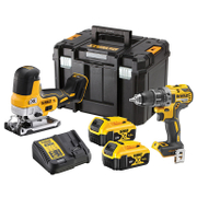 Комплект акумулаторни инструменти DeWALT  с 2 батерии и зарядно, DCD791, DCN680, 18 V, 5 Ah, DCK298P2T - product - 004 DWT2795