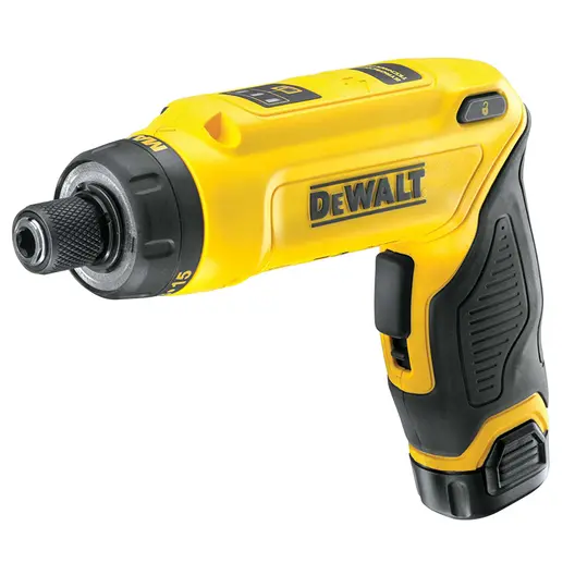 Акумулаторен винтоверт DeWALT ъглов  без батерия и зарядно, 7.2 V, 1 Ah, 4 Nm, 1/4", шестостен, DCF680