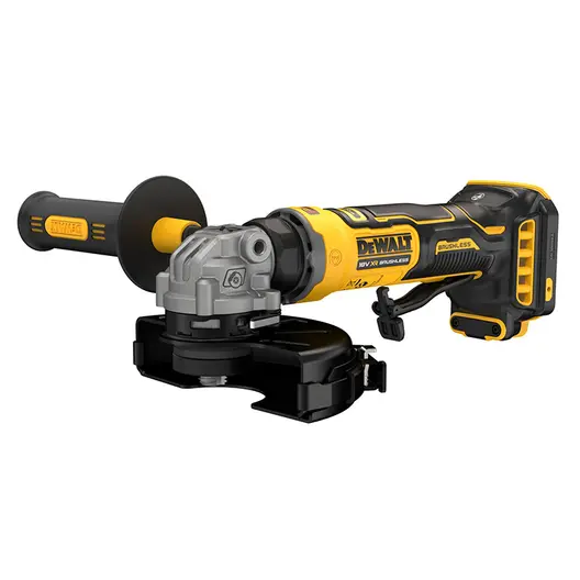 Акумулаторен ъглошлайф DeWALT  без батерия и зарядно, 18 V, 125 мм, 9000 об./мин, DCG404N