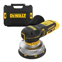 Акумулаторен орбитален шлайф DeWALT с плавно регулиране  без батерия и зарядно, 18 V, ф 125 мм, 8000-12 000 об./мин, DCW211NT