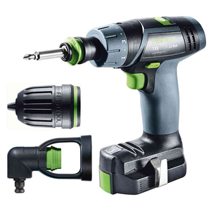 Винтоверт Festool акумулаторен с батерия и зарядно, 10.8 V, 2.6 Ah, 16 Nm, 1-10 мм, TXS LI 2.6 set