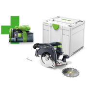 Акумулаторен ръчен циркуляр Festool  с подарък с 1 батерия без зарядно, 18 V, 5 Ah, ф 160 мм, 4500 об./мин, HKC 55 EB-Basic-5.0 - product - 004 FST3164 1