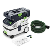 Прахосмукачка Festool акумулаторна за сухо и мокро почистване без батерия и зарядно, 2x18 V, 3100 л/мин, CTLC MINI I-Basic - product - 004 FST3169