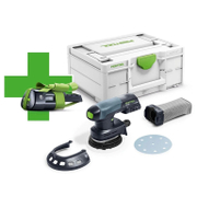 Шлайф Festool орбитален с плавно регулиране акумулаторен с 1 батерия без зарядно, 18 V, 3.1 Ah, ф 125 мм, 6000-10 000 об./мин, ETSC 125-Basic-Ergo - product - 004 FST3160 1