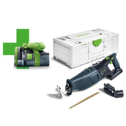 Саблен трион Festool акумулаторен безчетков с подарък с 1 батерия без зарядно, 18 V, 5 Ah, 0-3000 хода/мин, 32 мм, RSC 18 EB-Basic-5.0 - product - 004 FST3163 1