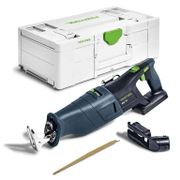 Саблен трион Festool акумулаторен безчетков  без батерия и зарядно, 18 V, 0-3000 хода/мин, 32 мм, RSC 18 EB-Basic - product - 004 FST3163