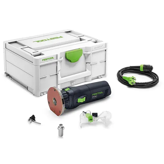 Кантообрезна фреза Festool  без батерия и зарядно, 18 V, 10 000-25 000 об./мин, 28 мм, OFK 500 Q-Plus R3