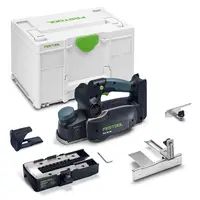 Акумулаторно ренде Festool  без батерия и зарядно, 18 V, 82 мм, 25 мм, HLC 82 EB-Basic-Set