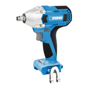 Акумулаторен ударен гайковерт Fervi с безчетков двигател  без батерия и зарядно, 20 V, 300 Nm, квадрат, 1/2, FB20IW3AB-K - product - 004 FRV2510