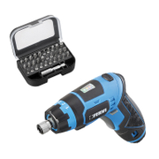 Акумулаторен винтоверт Fervi с безчетков двигател  с вградена батерия и зарядно, 3.6 V, 1.5 Ah, 3 Nm, FB36CS3AS-15M - product - 004 FRV3420