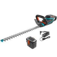 Храсторез Gardena акумулаторен  с 1 батерия и зарядно, 40 V, 2.6 Ah, 600 мм, PowerCut Li-40/60