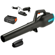 Въздуходувка Gardena акумулаторна  с 1 батерия и зарядно, 18 V, 2.5 Ah, 474 м3/ч, PowerJet 18V P4A - product - 004 GRD1998
