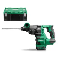 Акумулаторен перфоратор HiKOKI - Hitachi с безчетков двигател  без батерия и зарядно, SDS-plus, 36 V, 3.2 J, 0-4300 уд./мин, DH3628DA