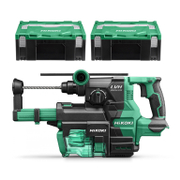 Перфоратор HiKOKI - Hitachi акумулаторен  без батерия и зарядно, SDS-plus, 18 V, 3.2 J, 0-4300 уд./мин, DH1826DA - product - 004 HTC 113