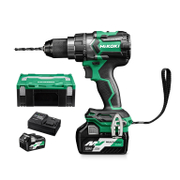 Акумулаторен винтоверт HiKOKI - Hitachi с безчетков двигател  с 2 батерии и зарядно, 36/18 V, 2.5/5 Ah, 70 Nm, 1.5-13 мм, DS18DC - product - 004 HTC 128