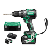 Акумулаторен винтоверт HiKOKI - Hitachi ударен  с 2 батерии и зарядно, 36/18 V, 2.5/5 Ah, 140 Nm, 1.5-13 мм, DV18DC - product - 004 HTC 136