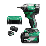 Акумулаторен винтоверт HiKOKI - Hitachi ударен  с 2 батерии и зарядно, 36/18 V, 2.5/5 Ah, 210 Nm, 3.5-18 мм, WH18DC - product - 004 HTC 138