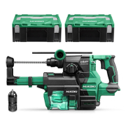 Перфоратор HiKOKI - Hitachi акумулаторен  без батерия и зарядно, SDS-plus, 36 V, 3.2 J, 0-4300 уд./мин, DH3628DC - product - 004 HTC 146