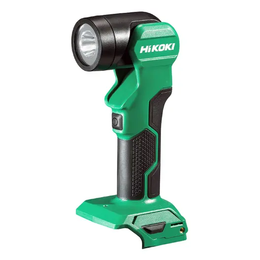 LED фенер HiKOKI - Hitachi акумулаторен ръчен  без батерия и зарядно, 14.4/36 V, 250 lm, UB18DE
