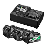 Акумулаторна батерия HiKOKI - Hitachi Li-Ion със зарядно у-во  36/18 V, 2.5/5 Ah, 3 бр., UC18YSL3