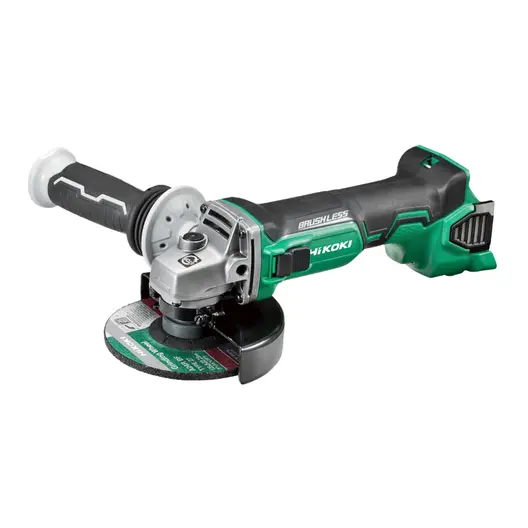 Акумулаторен ъглошлайф HiKOKI - Hitachi  без батерия и зарядно, 18 V, 125 мм, 4700-9000 об./мин, G18DBBVL