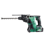 Перфоратор HiKOKI - Hitachi акумулаторен  с 2 батерии и зарядно, SDS-plus, 36 V, 4 Ah, 2.6 J, 0-4300 уд./мин, DH36DPA-WR - product - 004 HTC1415