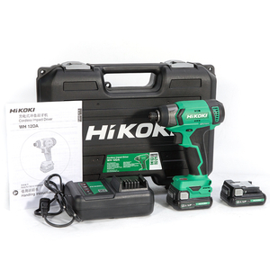 Гайковерт HiKOKI - Hitachi акумулаторен ударен с батерия и зарядно, 12 V, 2.5 Ah, 110 Nm, 1/4", WH12DA